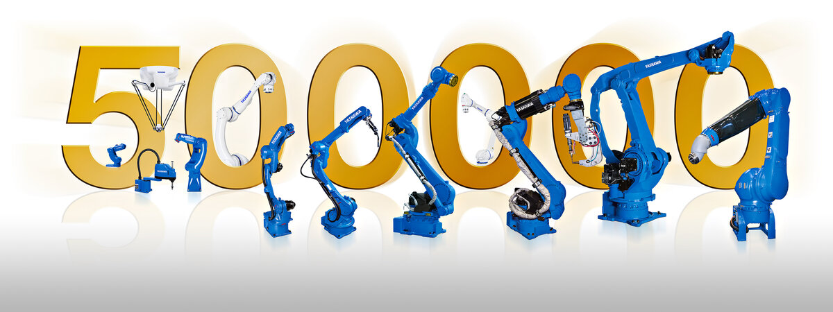 Sprzedaż robotów MOTOMAN przekroczyła 500 tysięcy sztuk - Newsy Yaskawa | © Yaskawa Polska